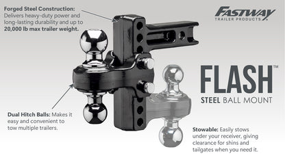 FLASH™ STEEL Ball Mount